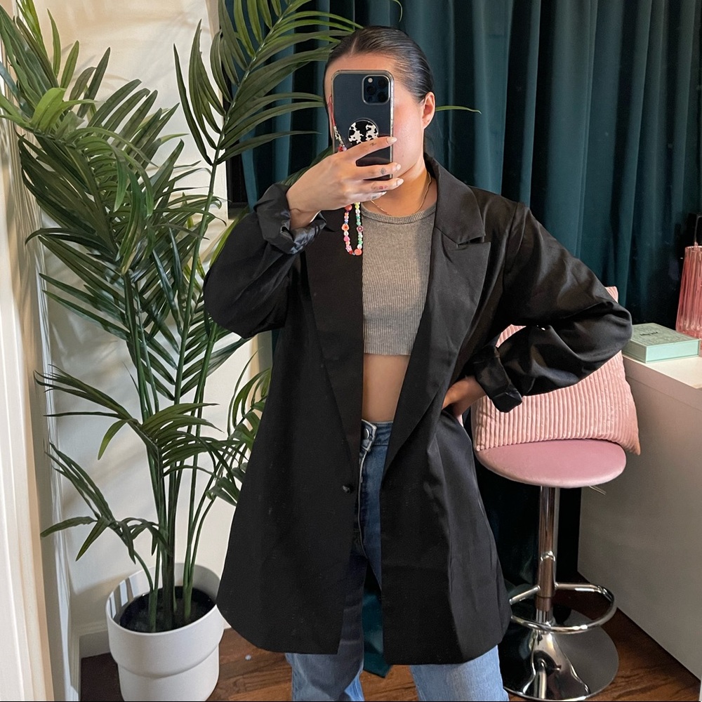 Black blazer